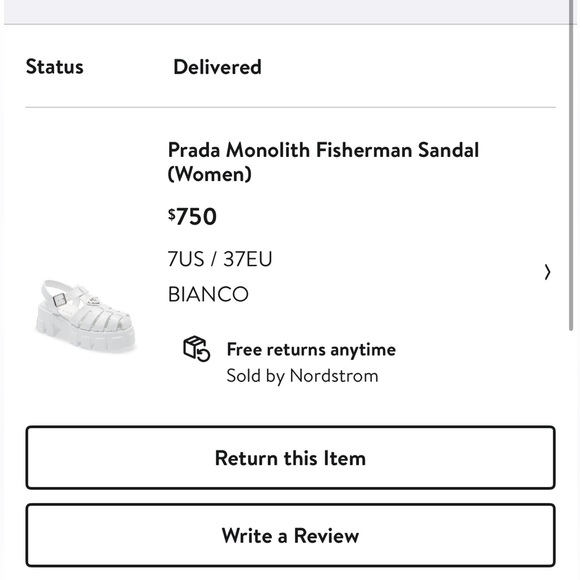 Prada Gladiator Sandals - Picture 3 of 12